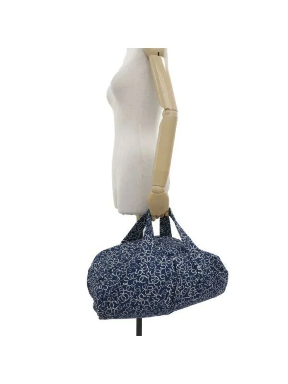 Chanel Canvas Clutch Navy